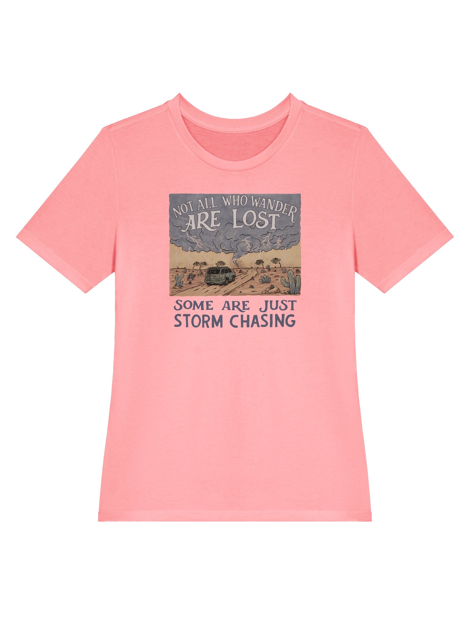 "Some Are Just Storm Chasing" - Women's Relaxed Fit T-Shirt product image (10)