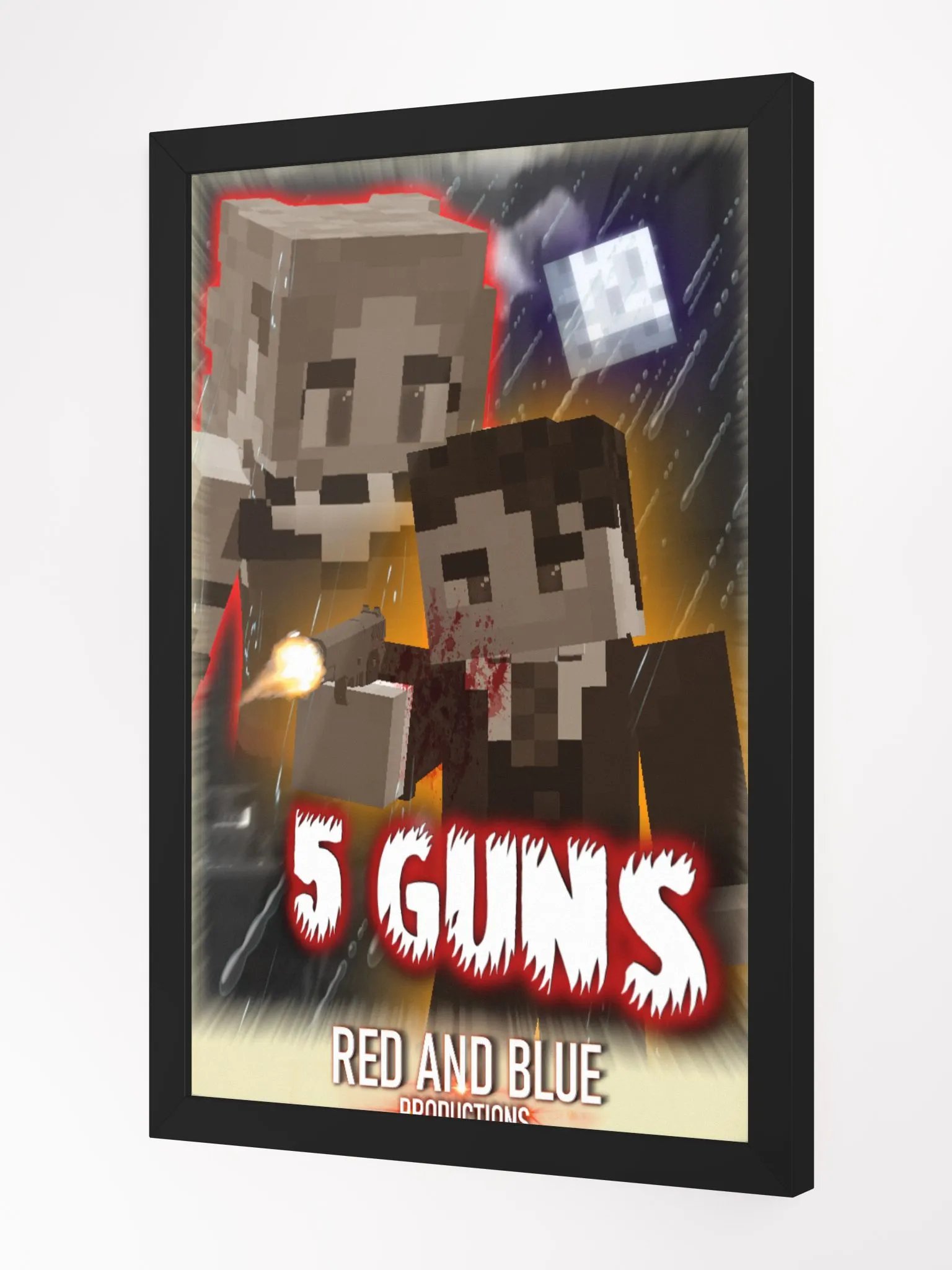 5 Guns™ Framed Matte Poster product image (2)