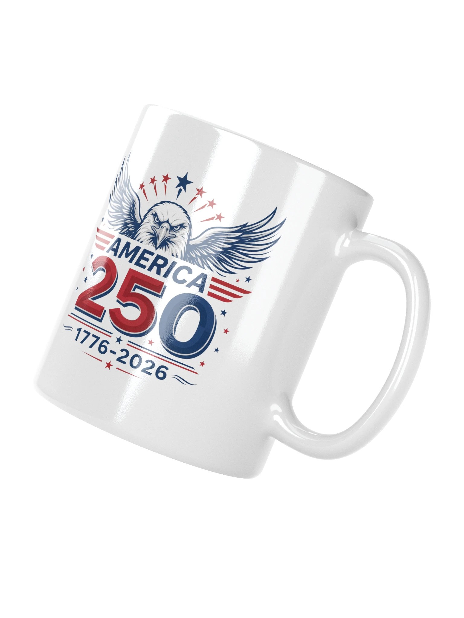 America 250th Anniversary Bald Eagle Patriotic T-Shirt product image (4)