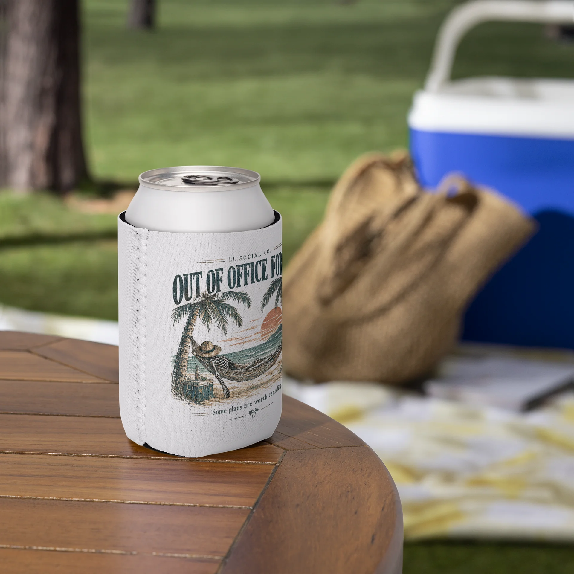 Out of Office Forever Can Cooler product image (6)