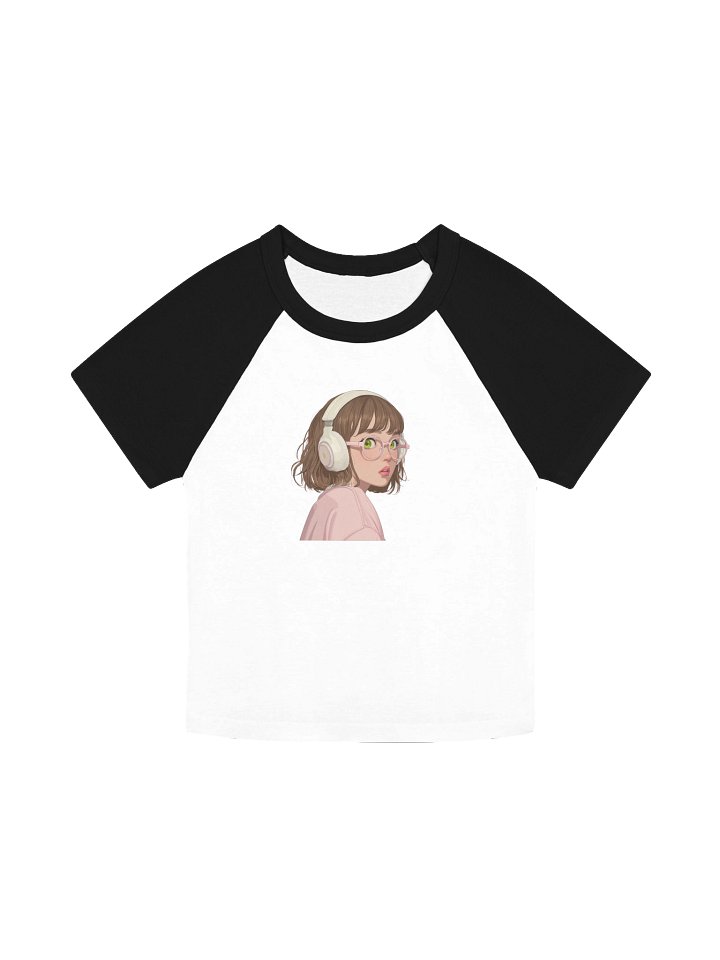 Anime Headphones Portrait Baby Tee product image (1)