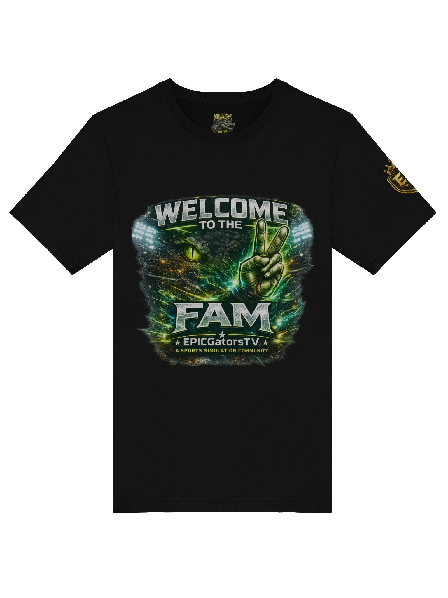 EPICGatorsTV “Welcome to the Fam” Shirt | Founders Community Drop | Sports Simulation Fan Tee product image (10)