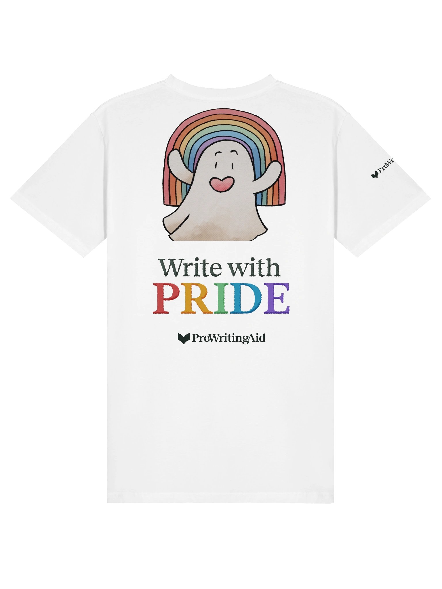 Limited edition Write With Pride tee - White product image (2)