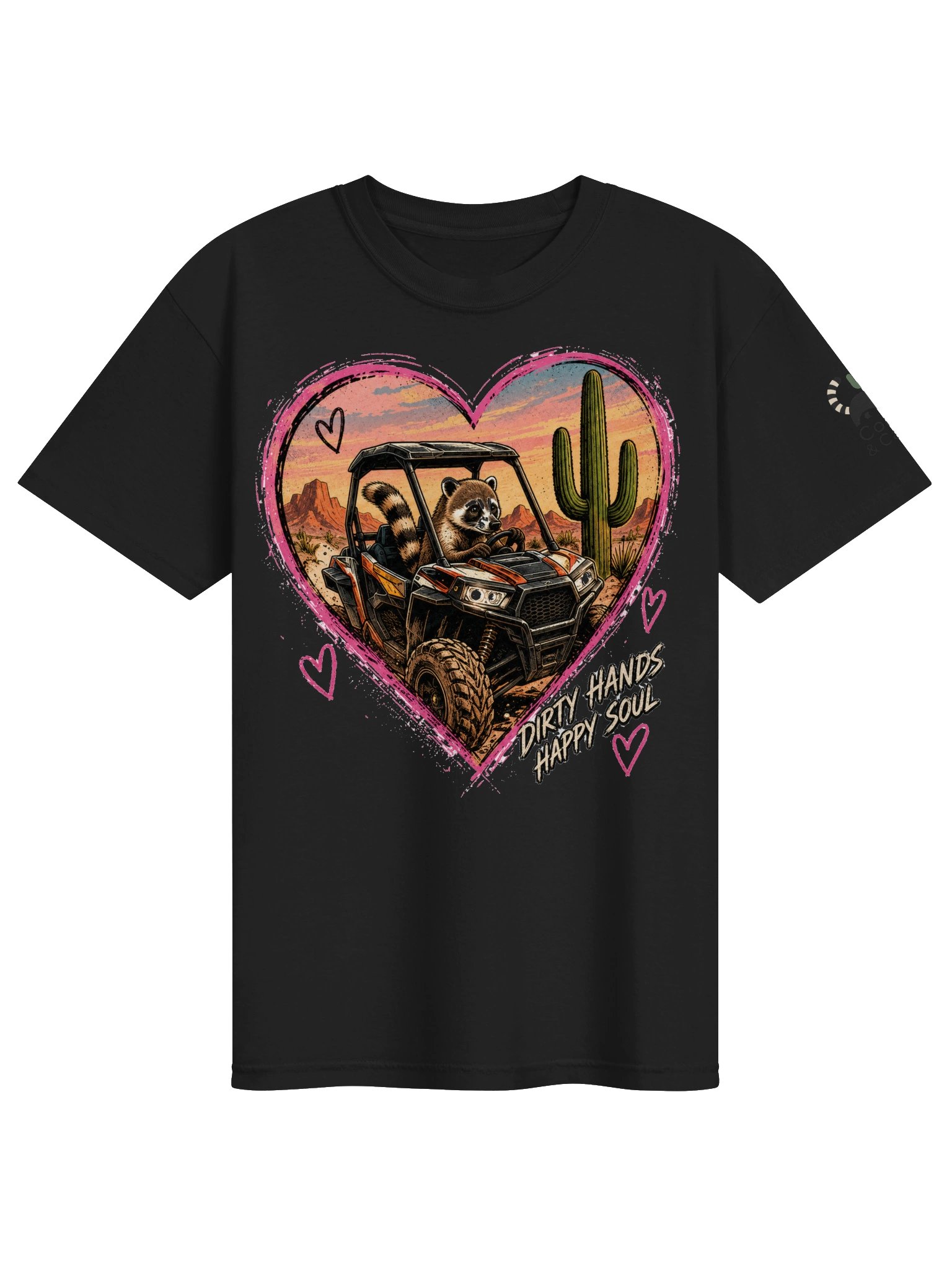 Dirty Hands Happy Soul Coatimundi Tee product image (1)