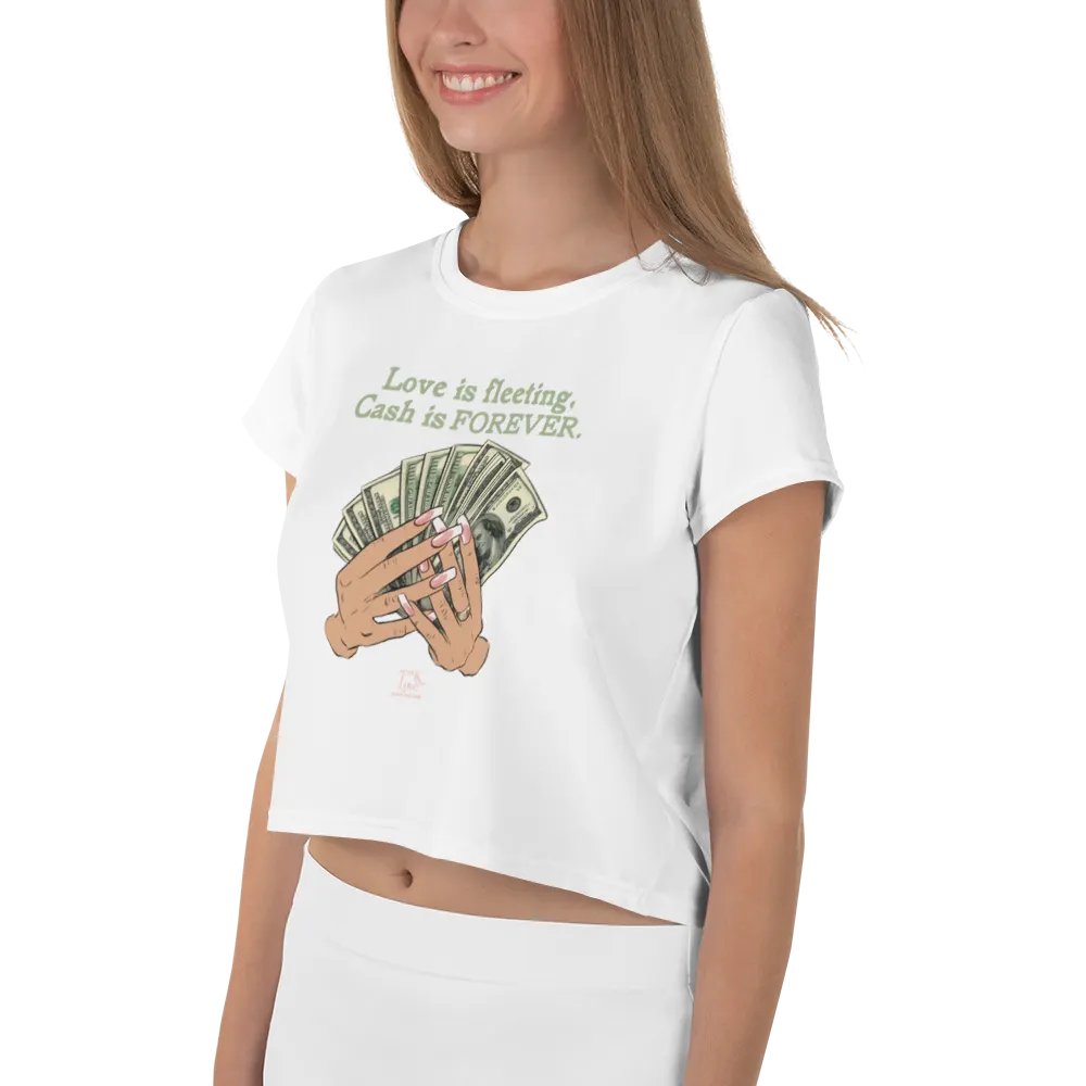 FLFC Love is Fleeting Crop Top (2X/3X) product image (3)