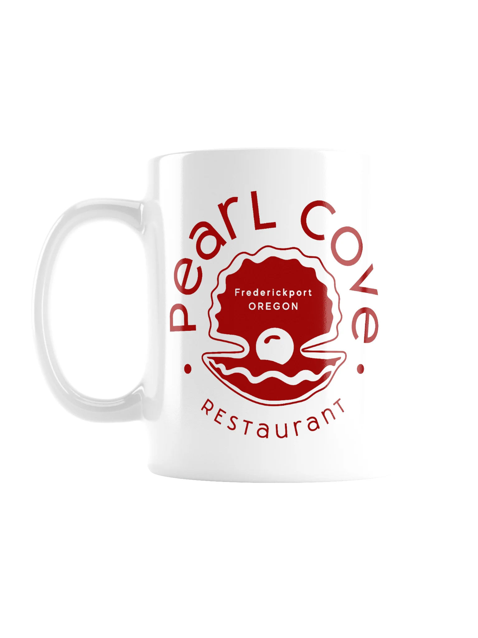 Pearl Cove Red Coffee Mug product image (3)