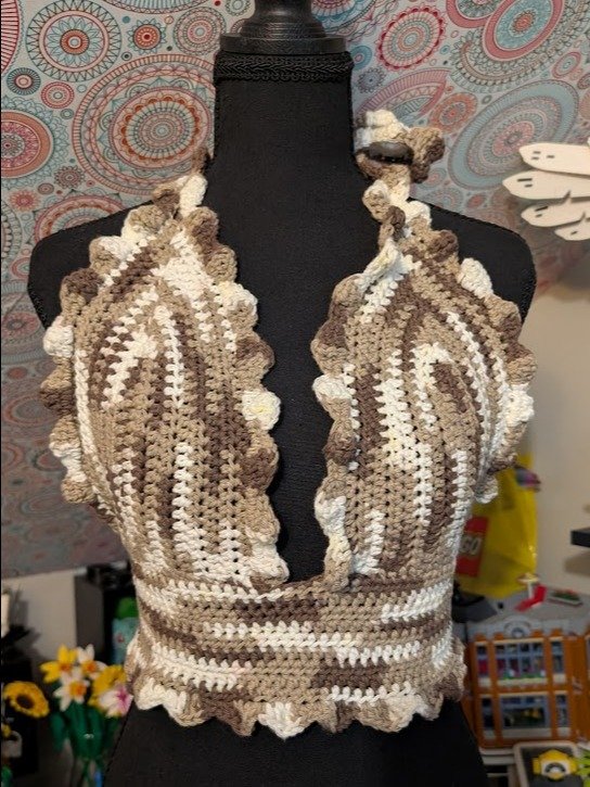 Ruffle Halter Top product image (1)