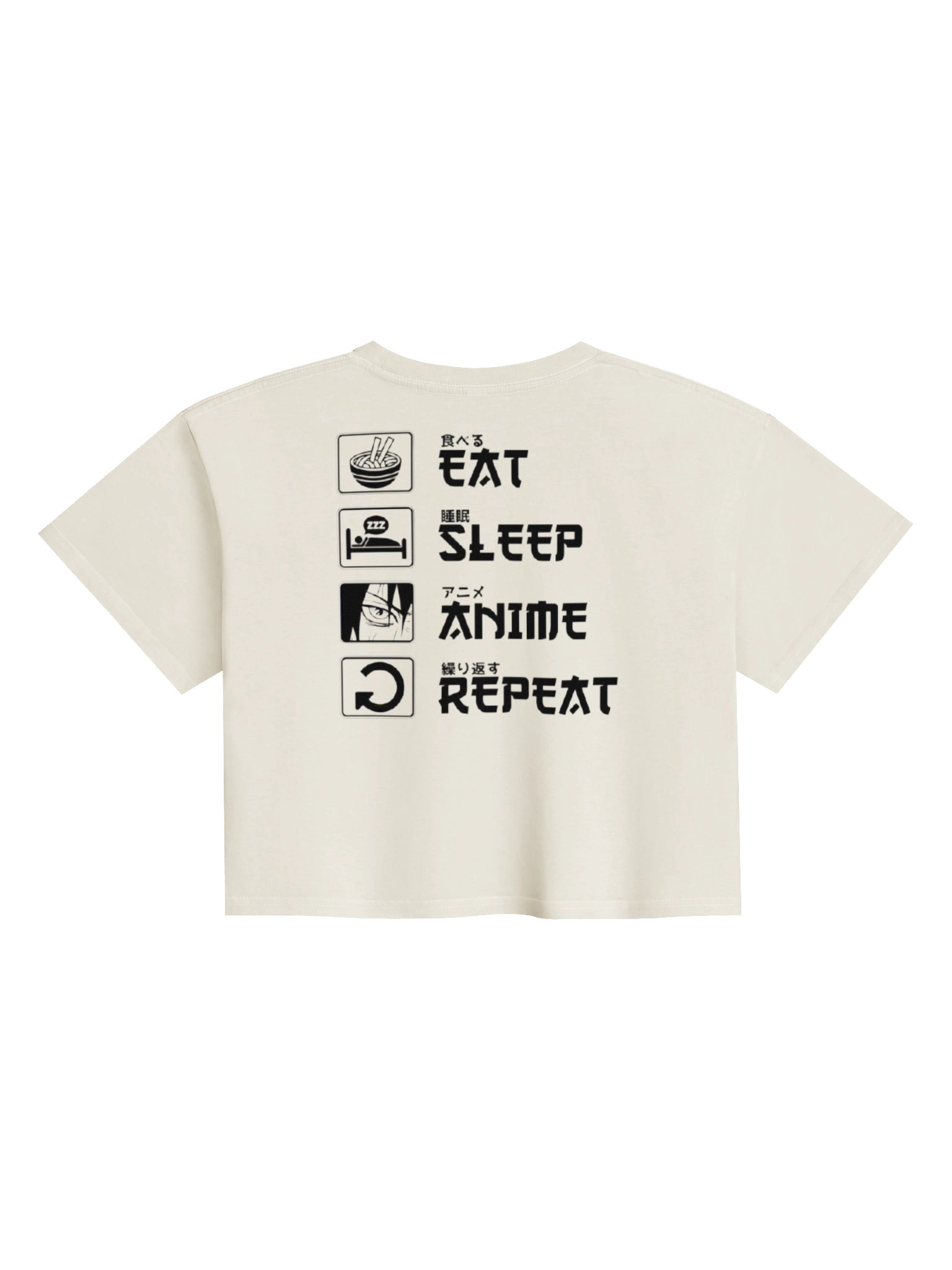 Just a Girl Who Loves Anime – Aesthetic Anime Crop Top product image (38)