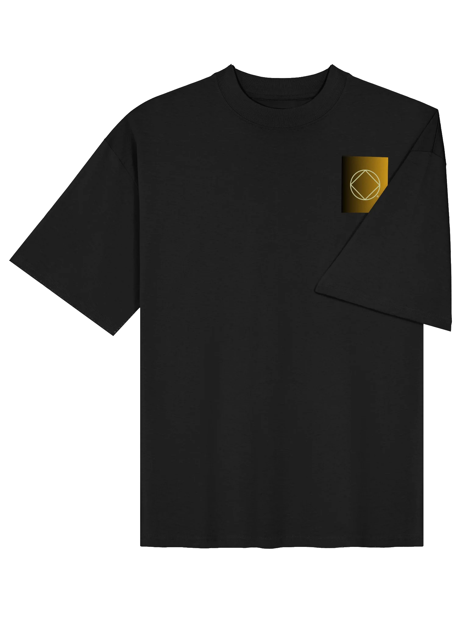 Golden Logo Oversized Tee product image (4)