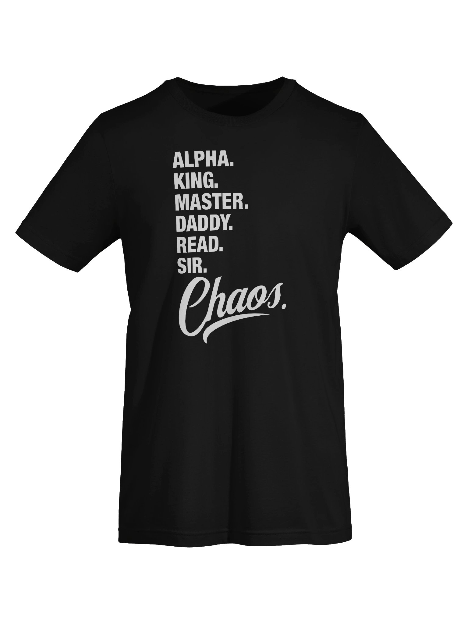 The Chaos Index: Daddy T-Shirt (White) product image (5)