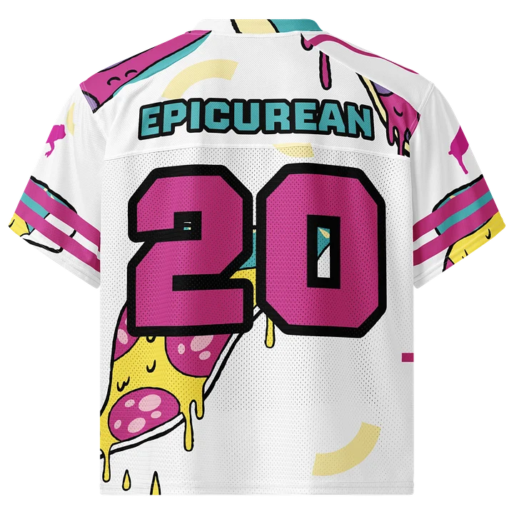 Drippy Cheese Boxy Football Jersey product image (2)
