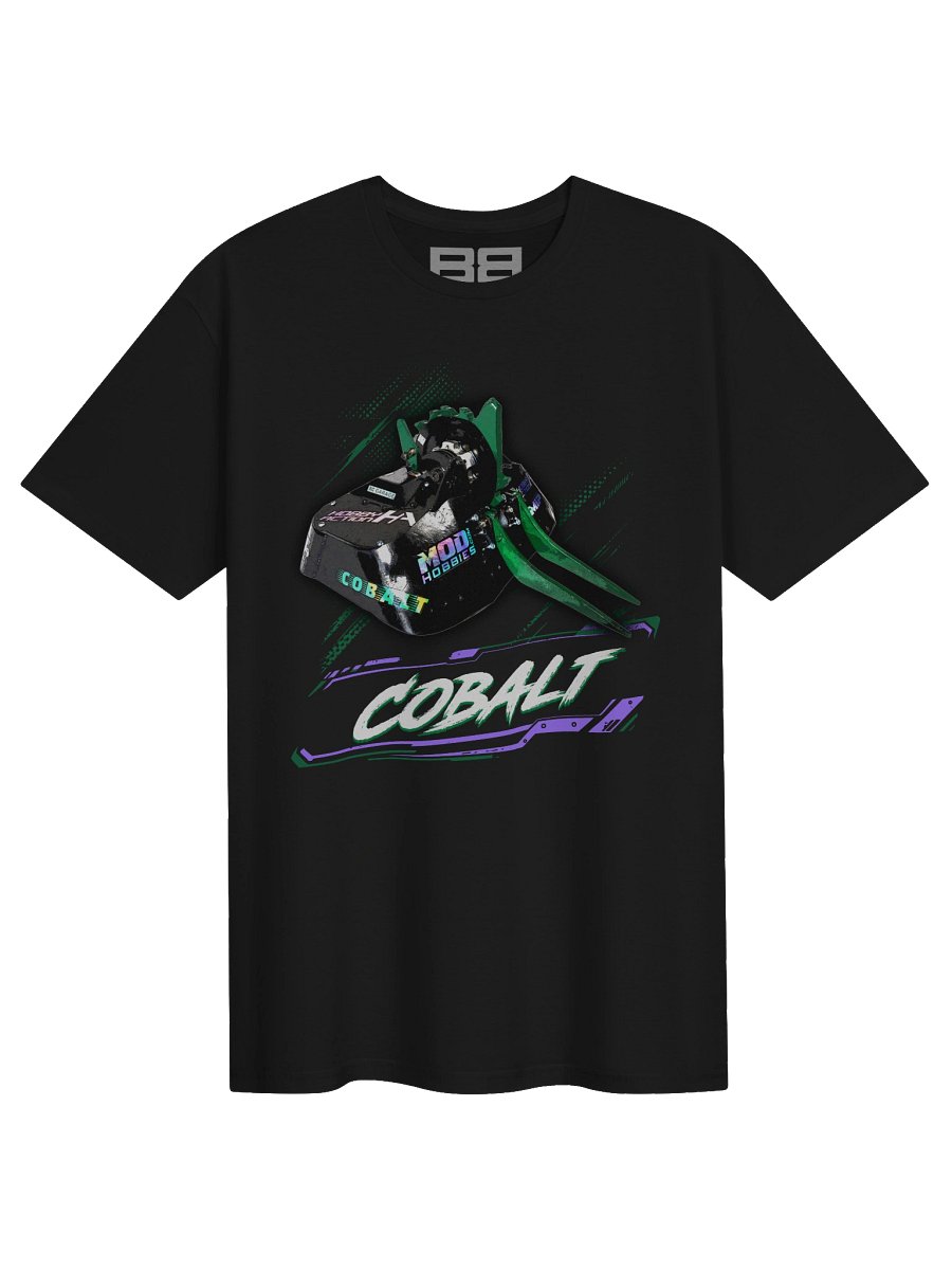 Cobalt - BattleBots Choose Your Champion! - Pro League 2026 Two-Sided Tee product image (1)