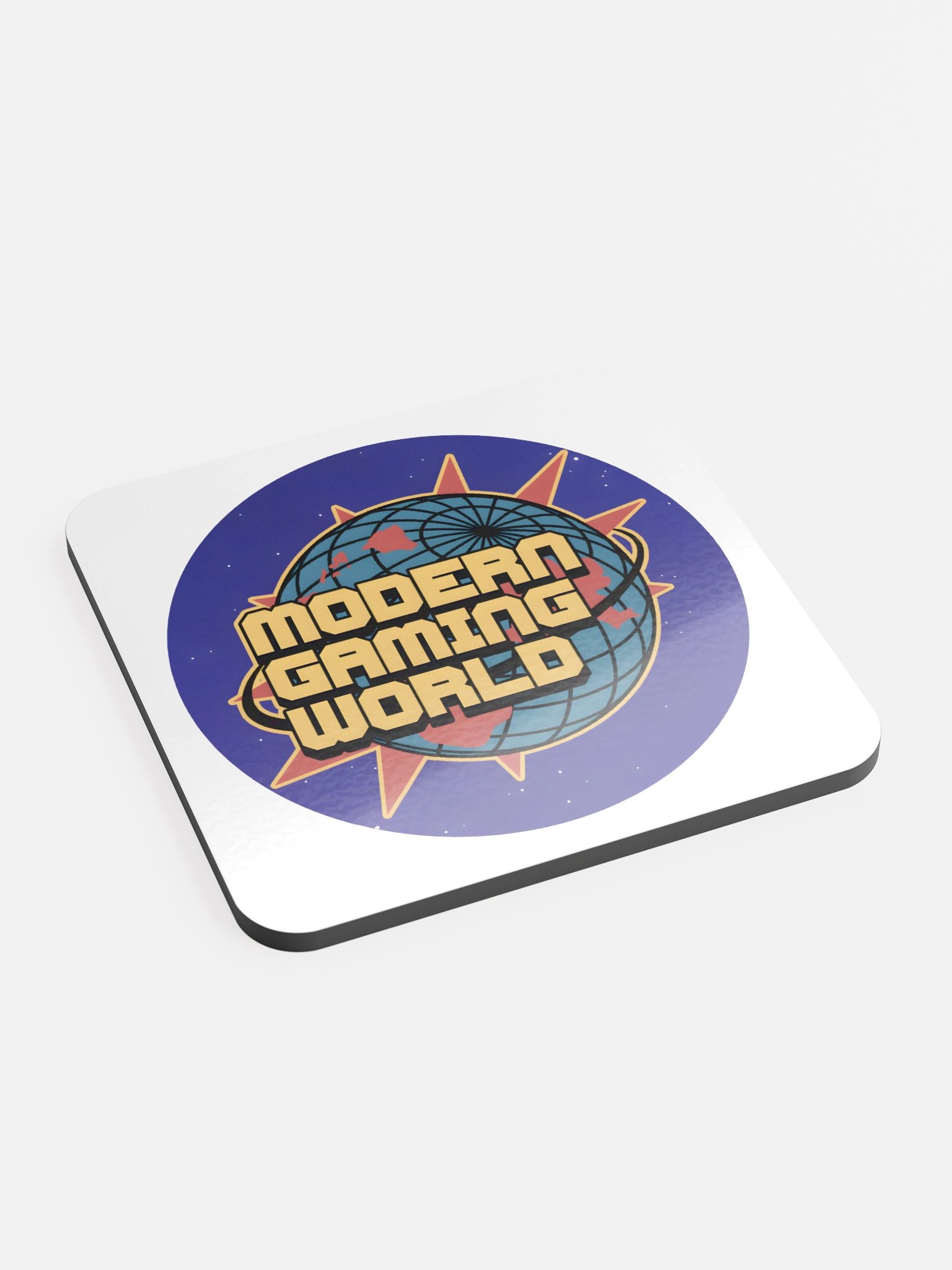 ModernGamingWorld Glossed Cork Coaster product image (2)