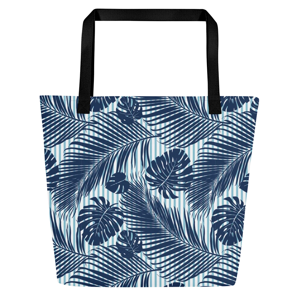 Palm Tree Leaf Large Tote Bag: Function Meets Fashion product image (3)