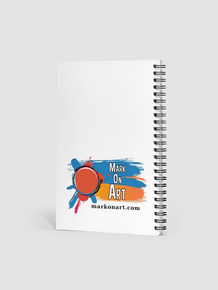 St Simons Island Lighthouse At Night – Georgia Spiral Notebook product image (2)