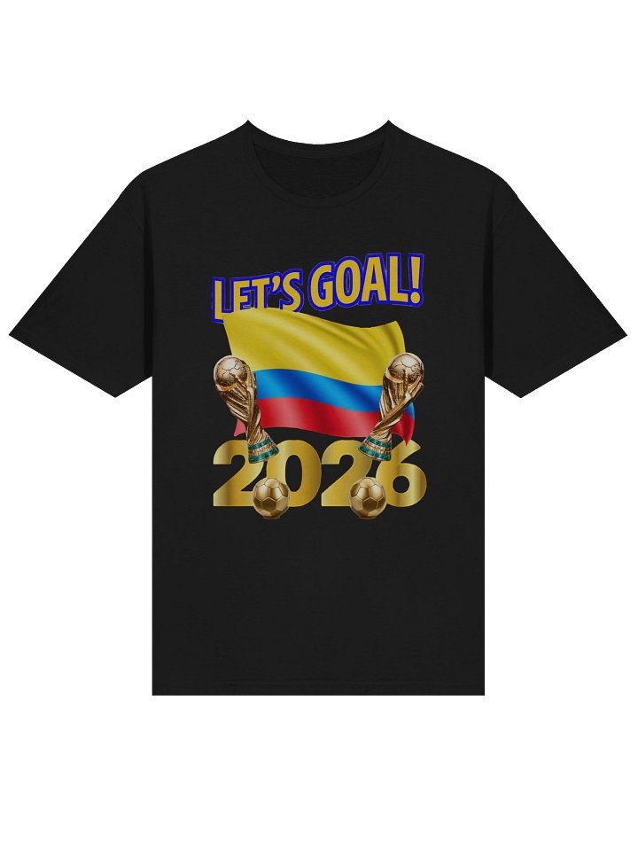 Colombia Soccer Fans 2026 T-Shirt – Let’s Goal Football Supporter Tee T-Shirt product image (2)