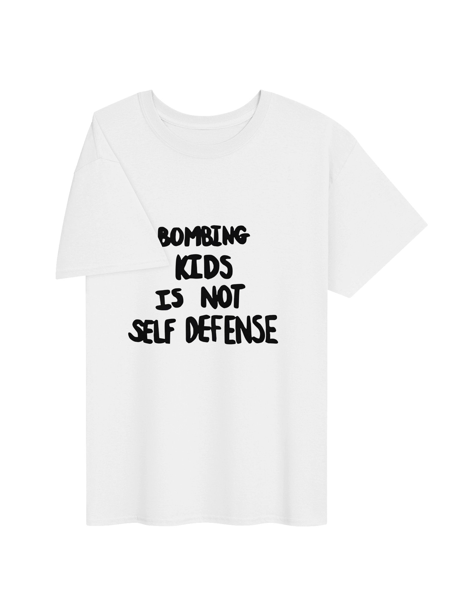 Bombing Kids Is Not Self Defense Shirt 2 product image (5)