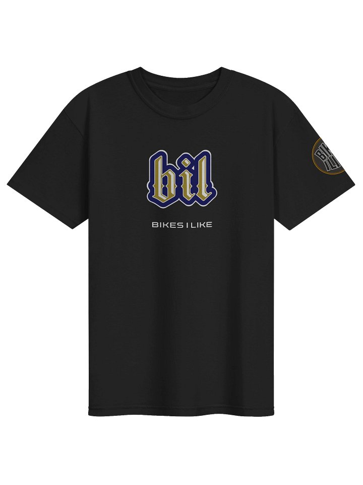 BIL Bikes I Like Gothic Logo Tee product image (5)
