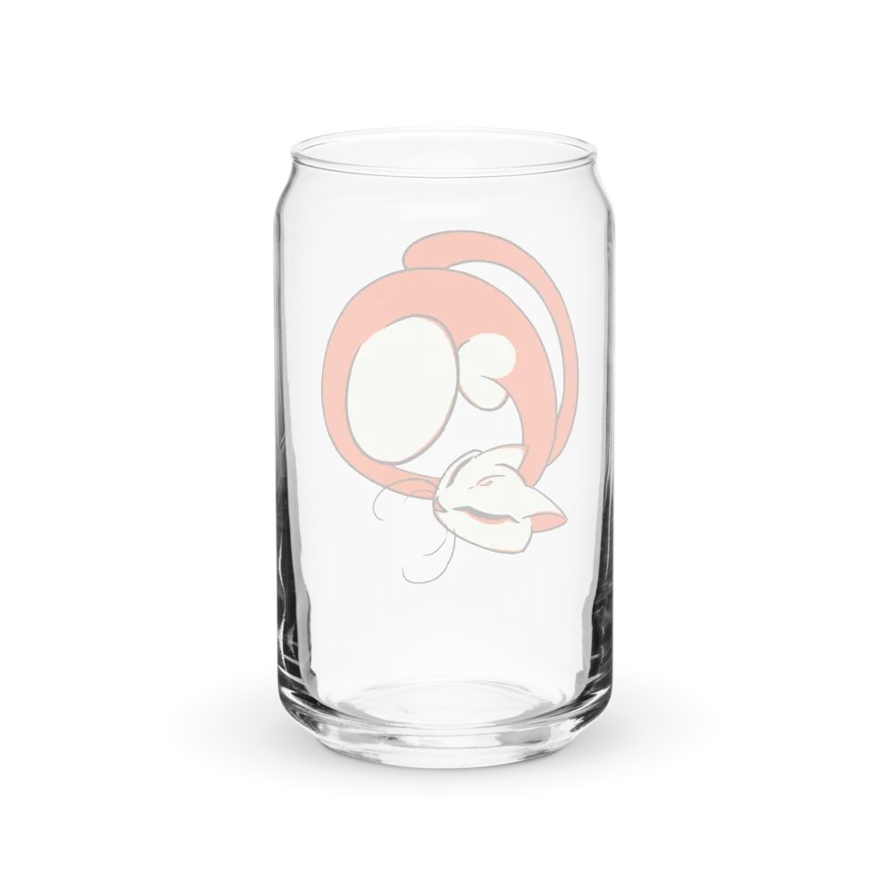 Calming Orange Cat Can-Shaped Glass product image (2)