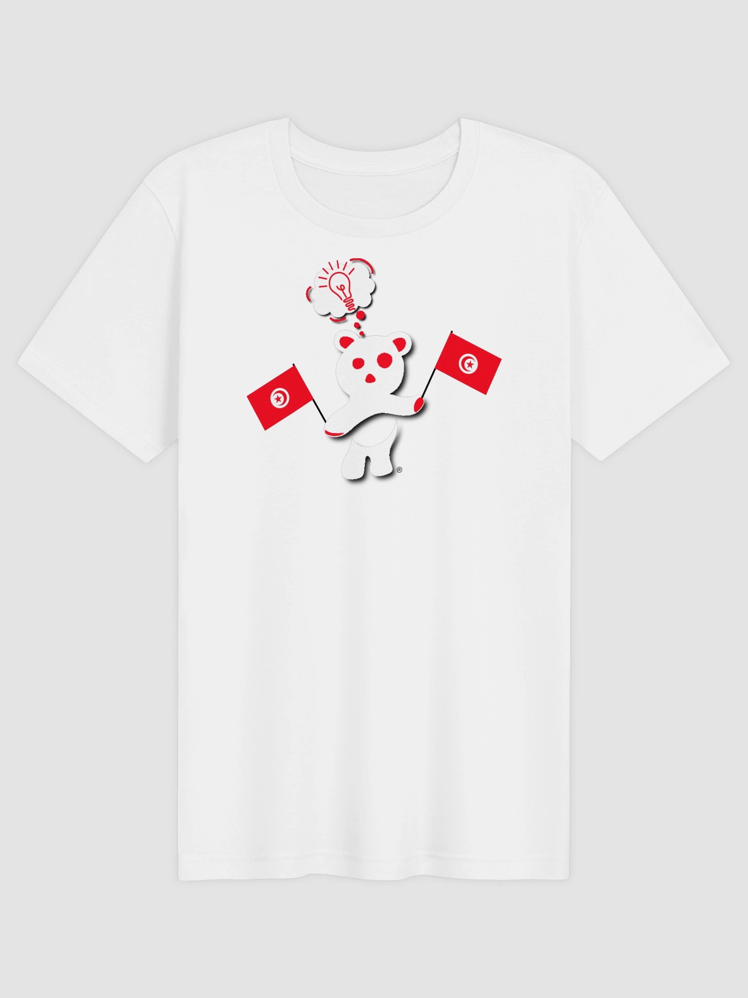 Tunisia — Country Bear T-Shirt | BehrBrained Media product image (17)