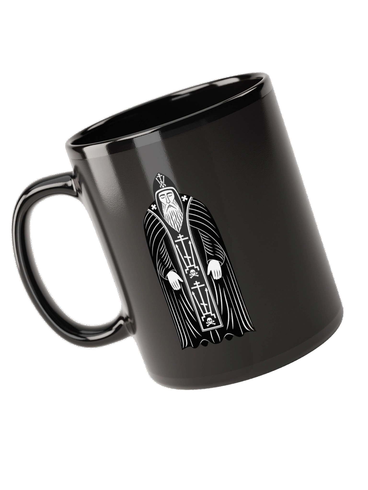 Orthodox Monk Black Mug product image (9)