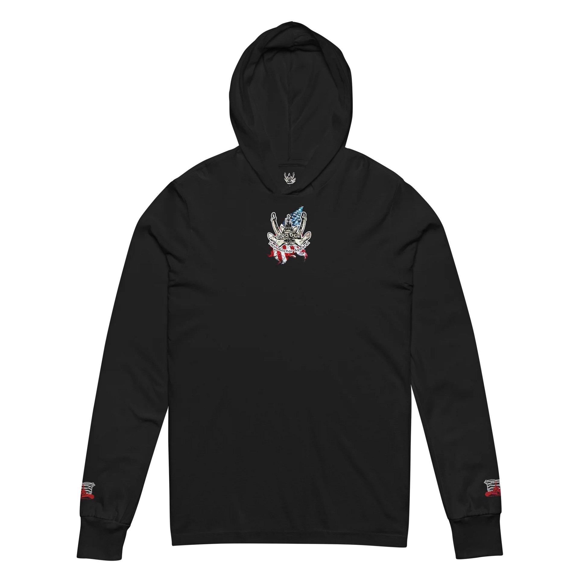 AF & Compass Rose - Tug Marshall Foss – Maritime Heritage | Twin Anchor Apparel Fog Harbor Line product image (3)