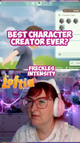This Character Creator is INSANE! #loftia #charactercreator #gamingclips #cozygames #ad