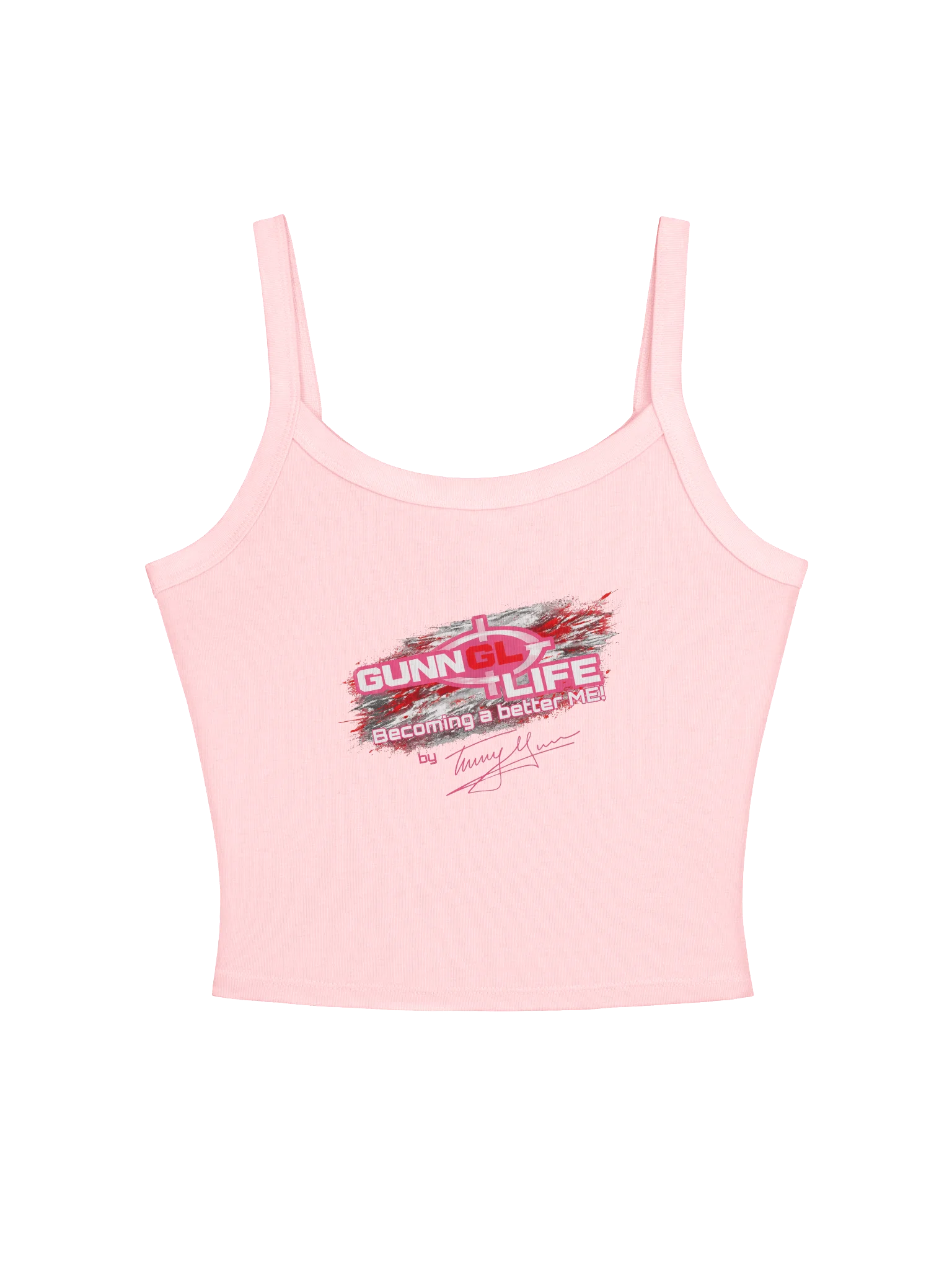 GunnLife Pink Women’s Tank Top by Tommy Gunn® product image (2)