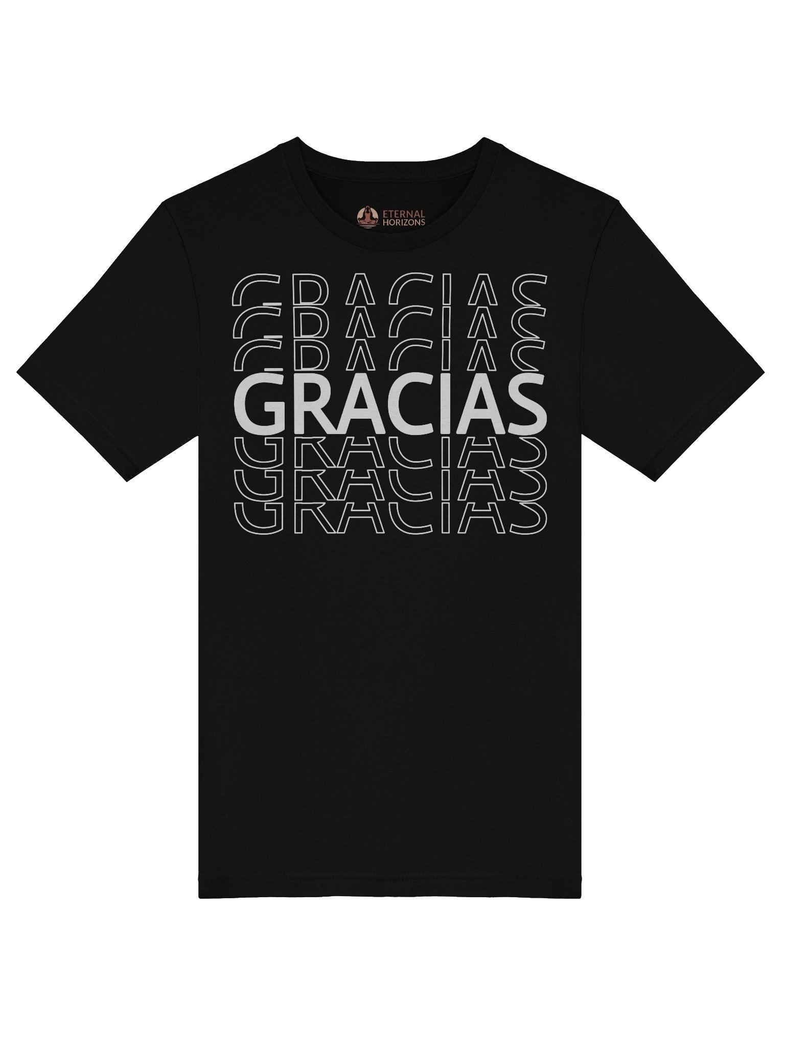 Camiseta GRACIAS oscura product image (6)