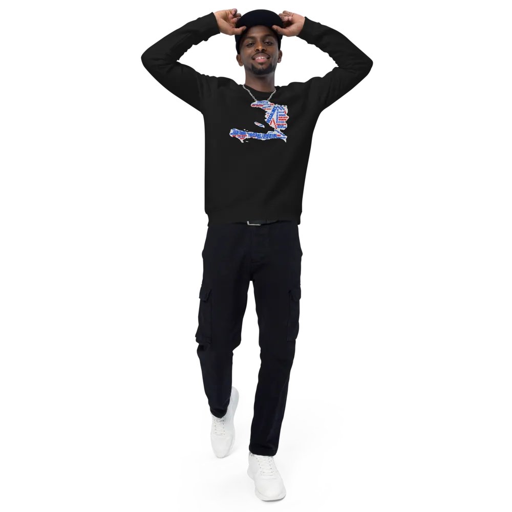 Haiti Map Unisex Sweatshirt product image (6)