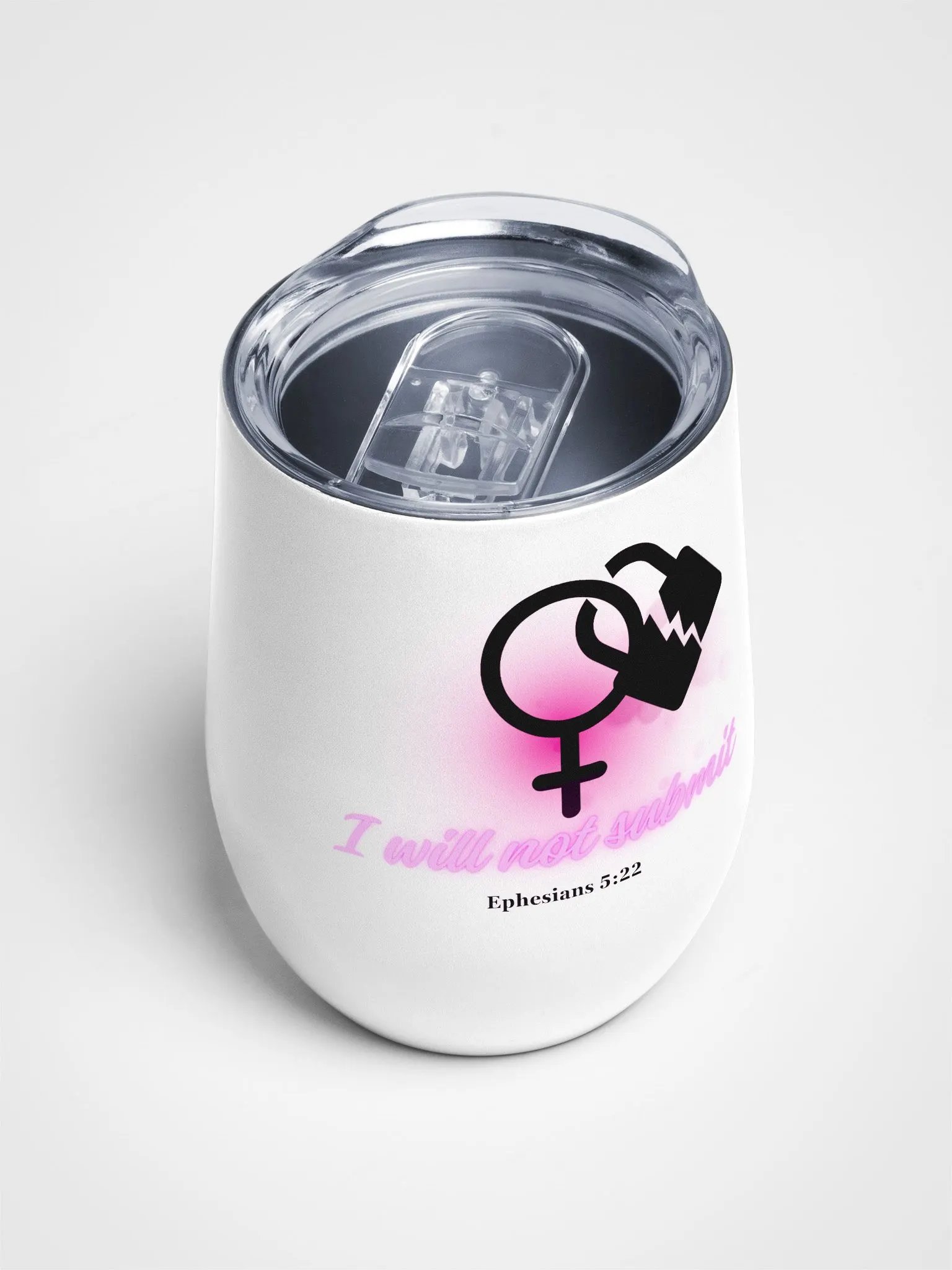 I Will Not Submit Tumbler product image (4)