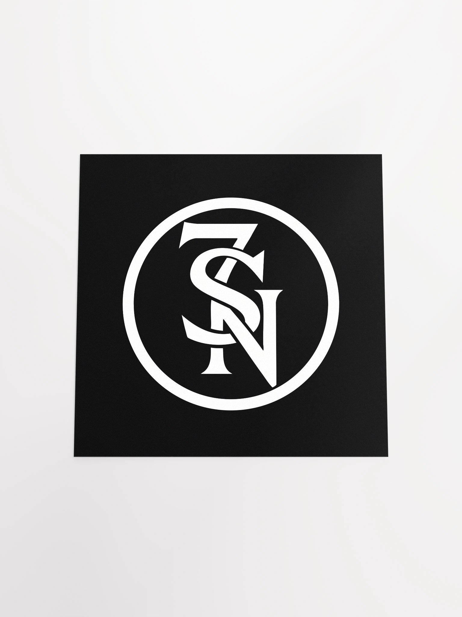 Seven Shades of Nothing White Logo on Enhanced Matte Poster product image (4)