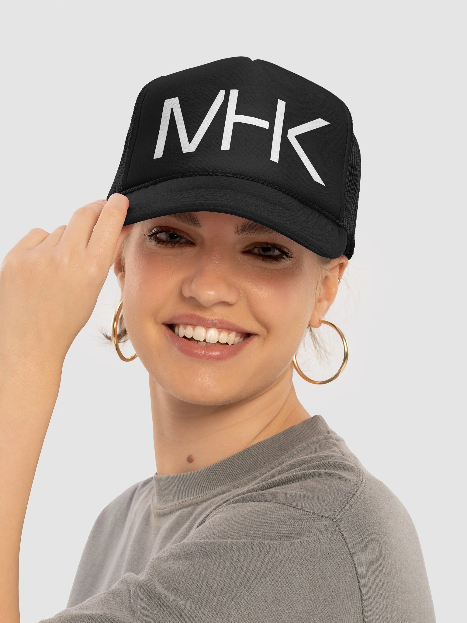 MHK Foam Trucker Hat Beige product image (25)