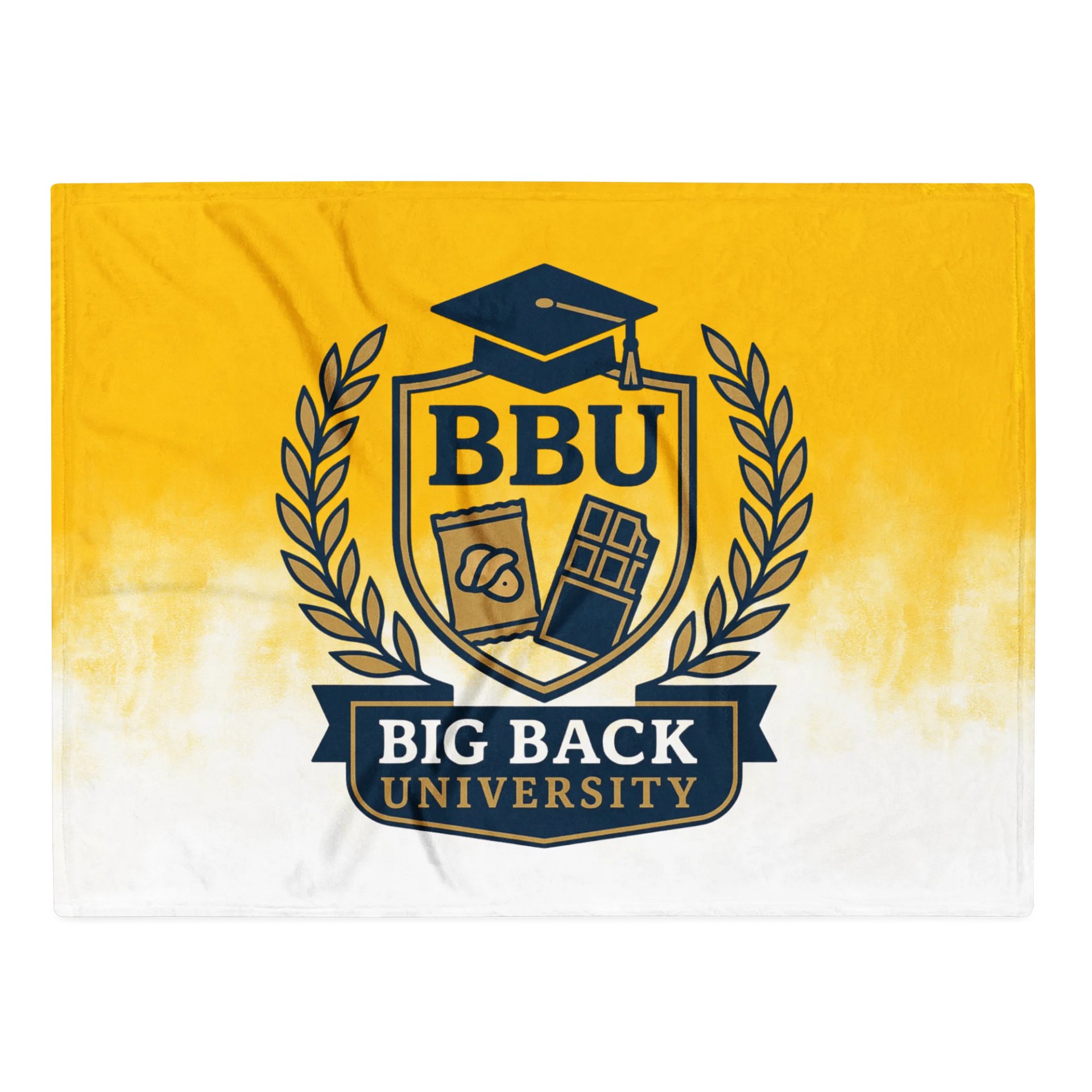 BBU Fleece Throw Blanket product image (1)