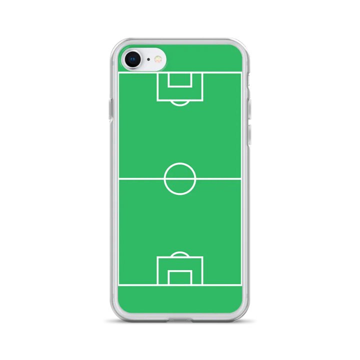 Soccer Field Clear Case for iPhone® product image (1)