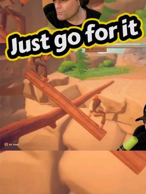 Just go for it #silly #log #riders #gamer #collab @ZackInTheBox 