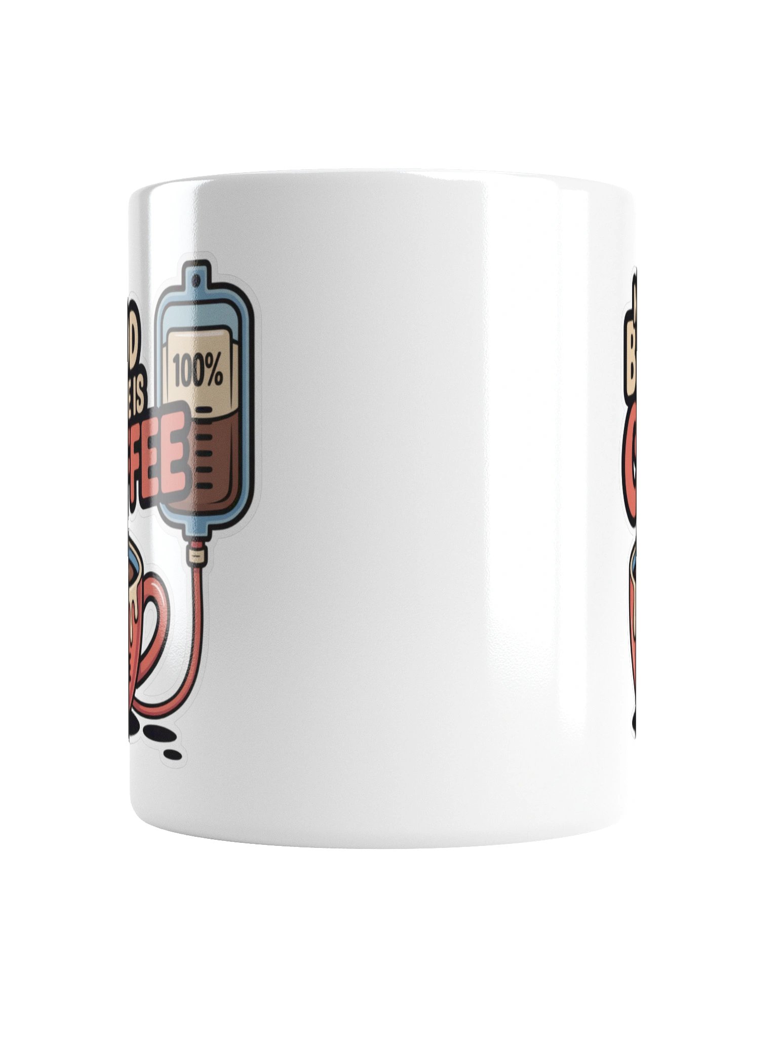 My Blood Type Is Coffee Funny Mug – Caffeine Addict Gift product image (2)
