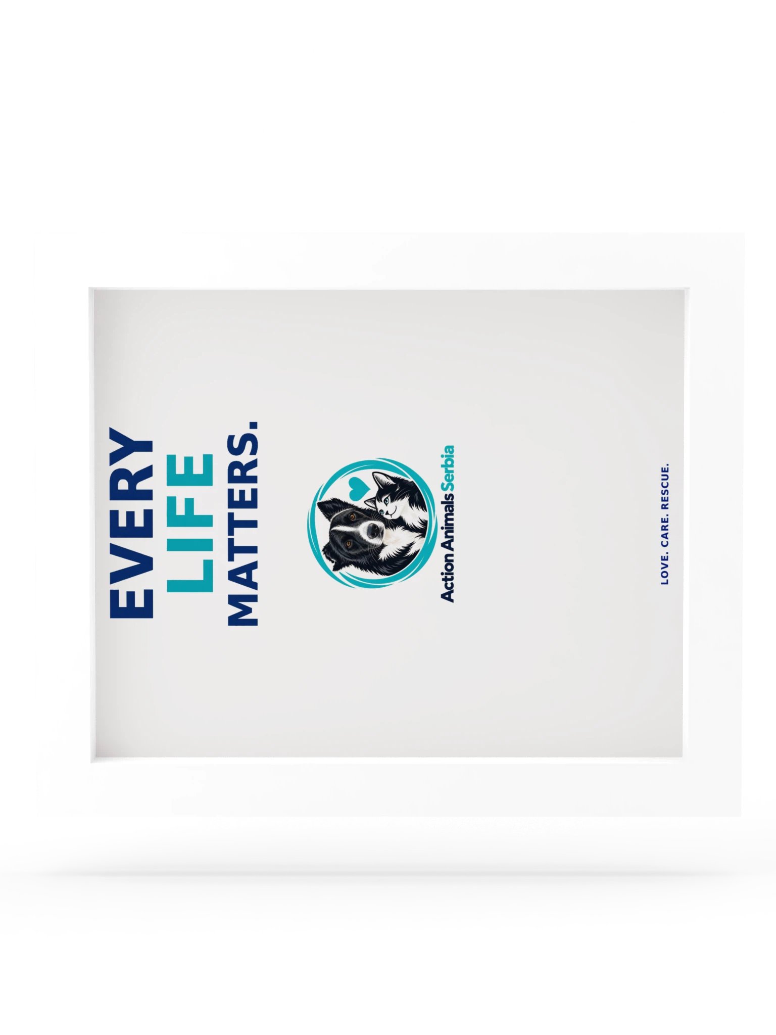 Every Life Matters Gerahmtes Poster product image (110)