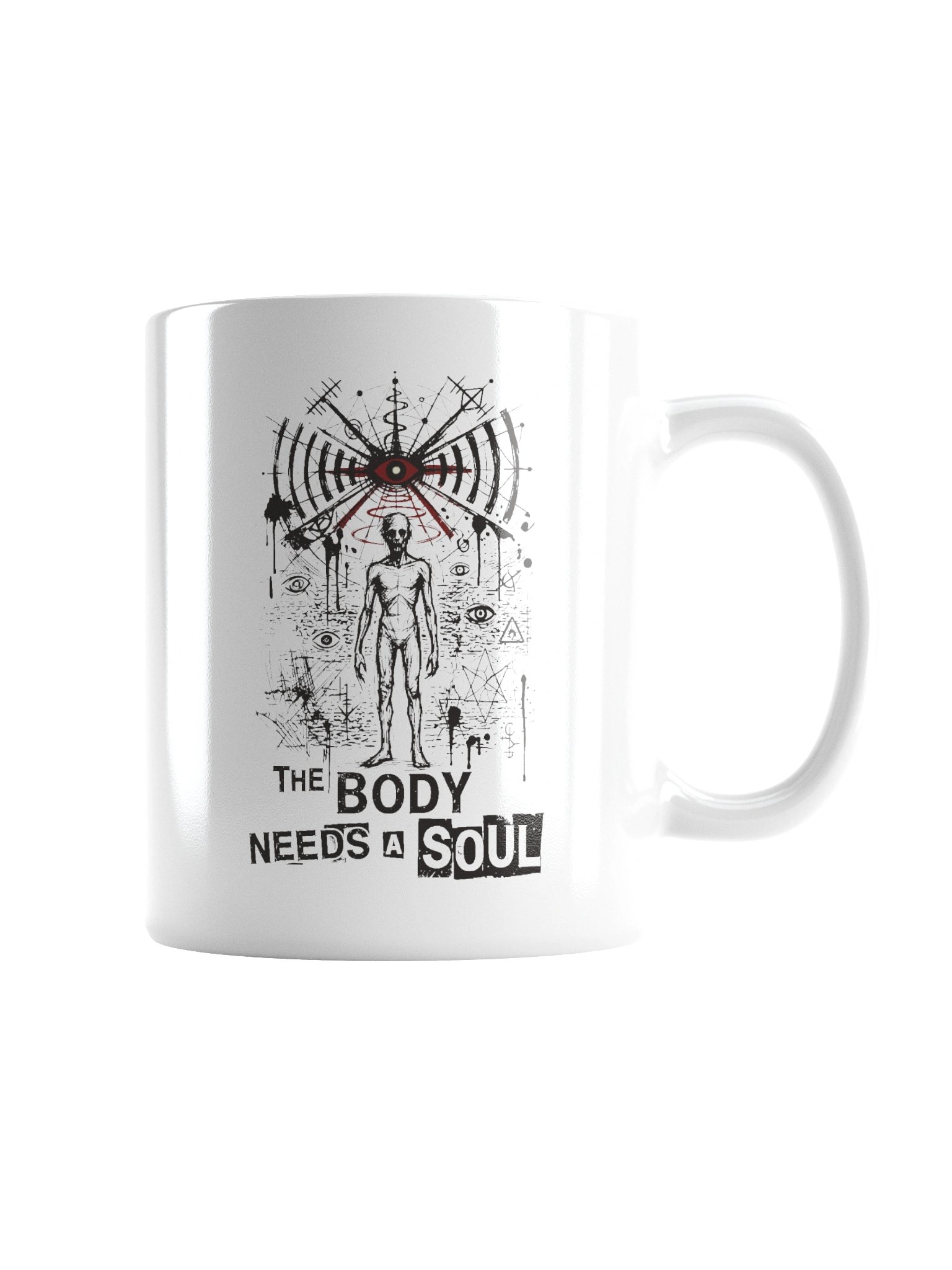 The Body Needs a Soul Mug product image (3)