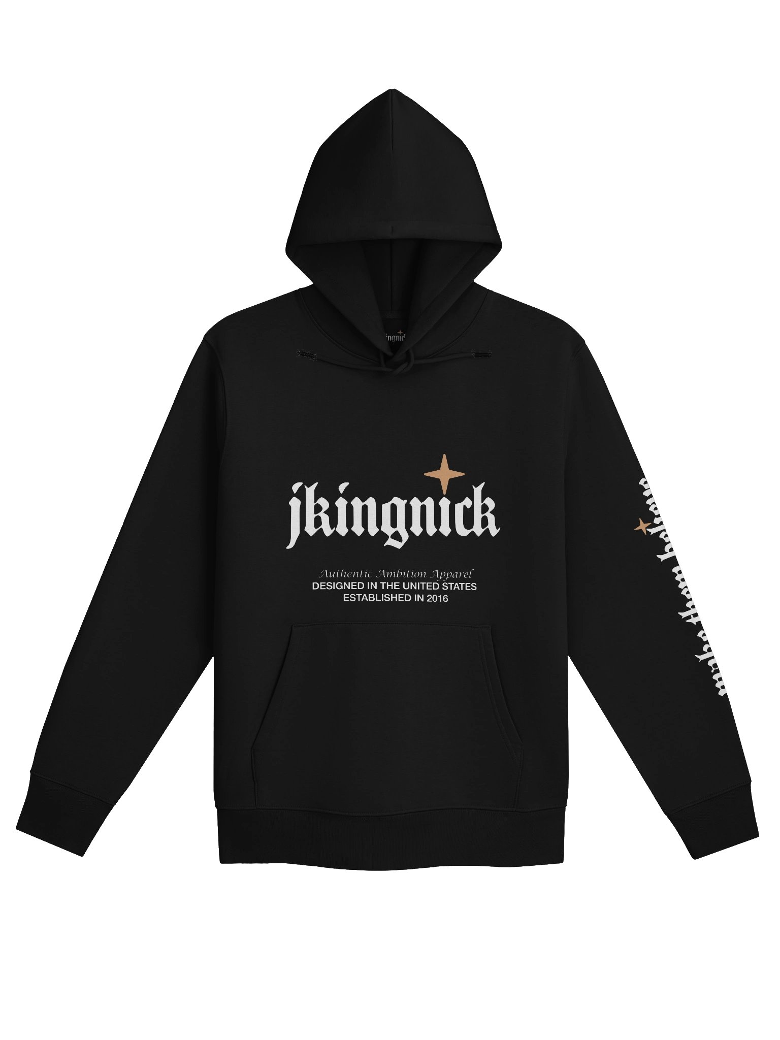 AUTHENTIC AMBITION APPAREL BLACK HOODIE product image (1)