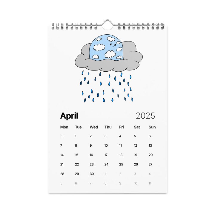 Character Wall Calendar product image (1)