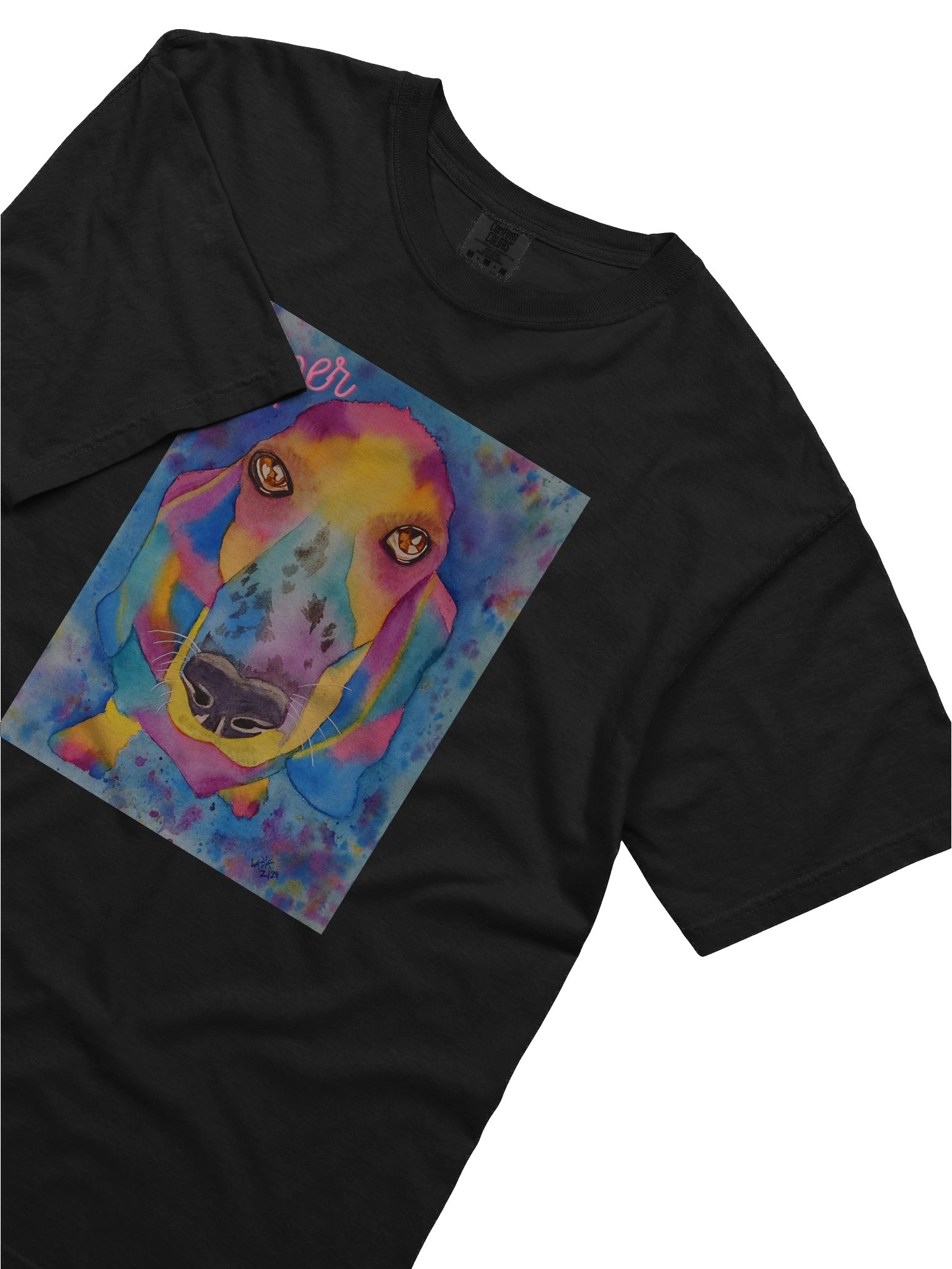 Vibrant Piper Portrait Tee product image (5)