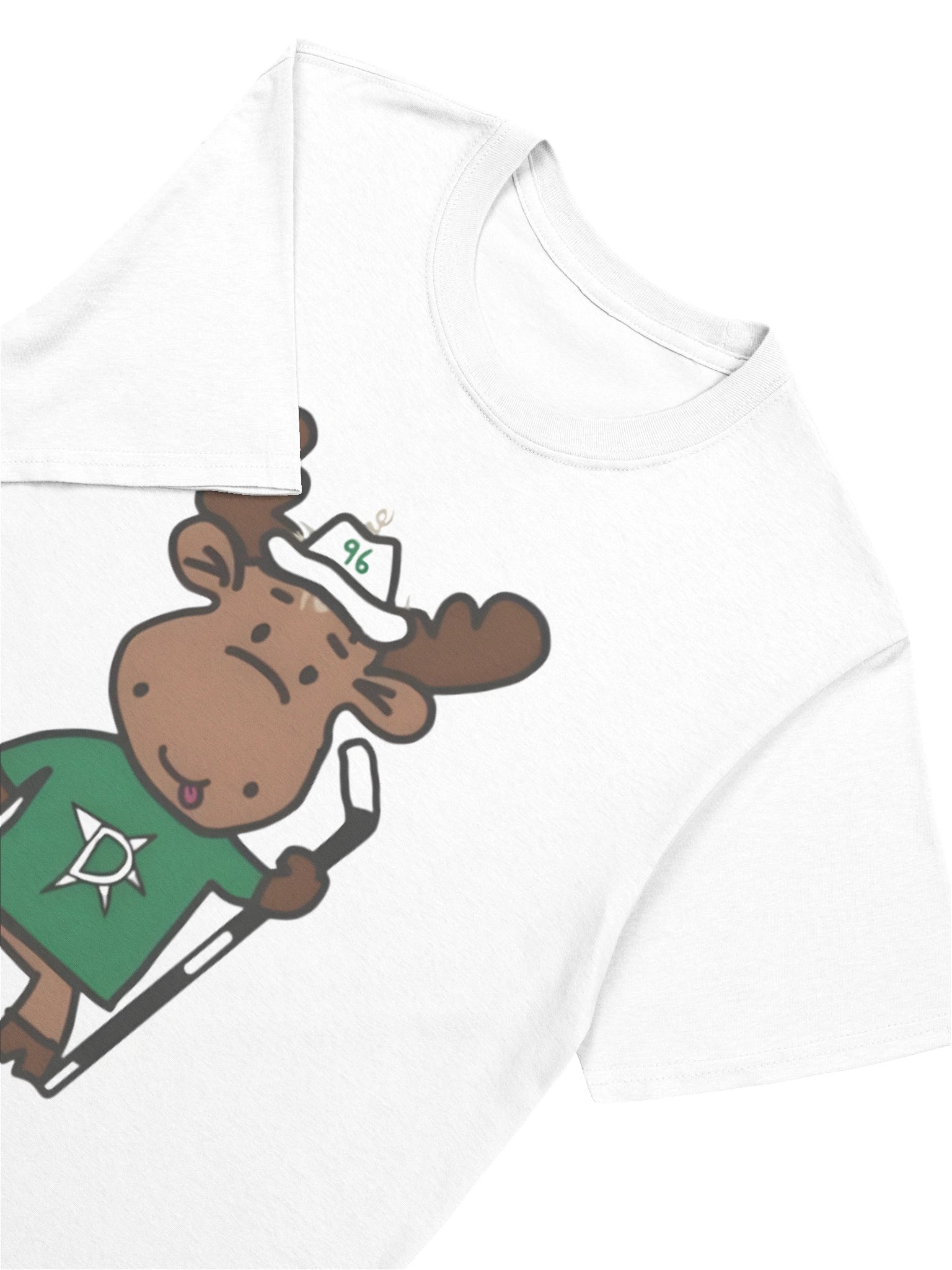 Dallas Stars Doodle Moose Shirt product image (5)
