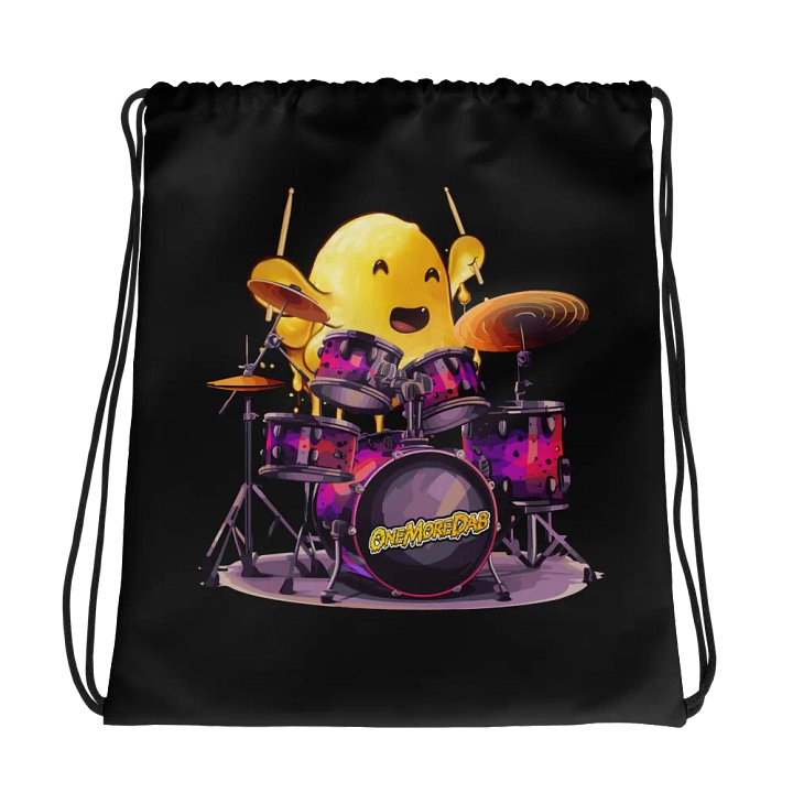 Drumming Globert Draw-String Bag product image (1)