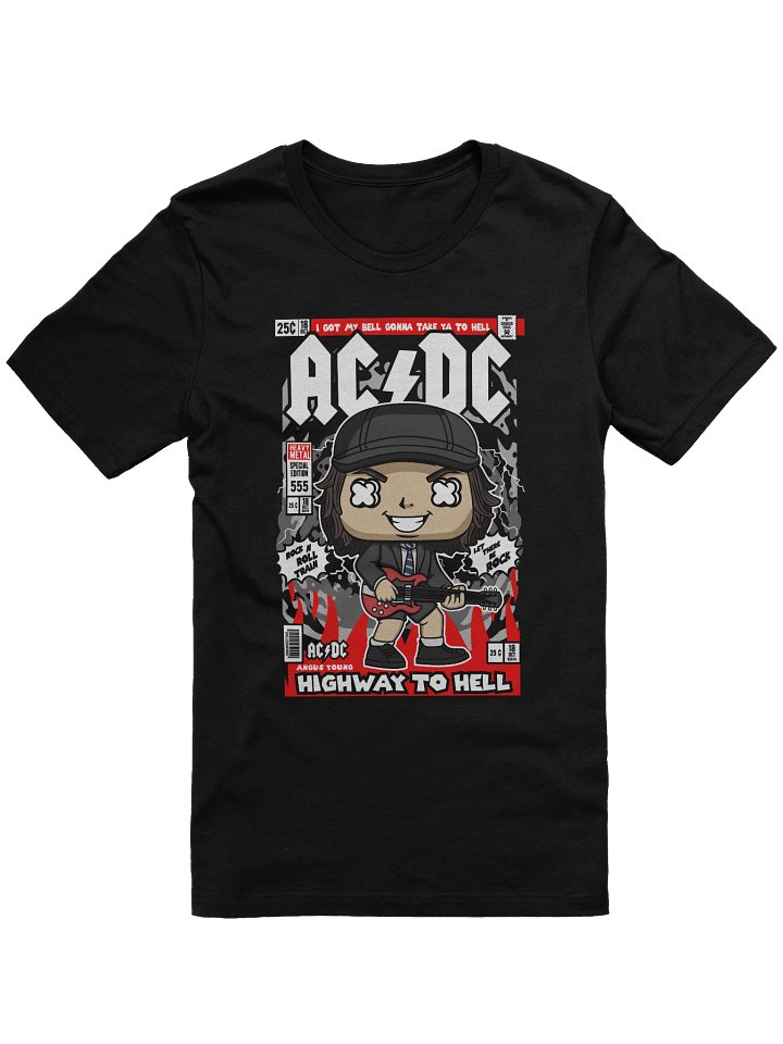 Rockstar Comic Guitarist Tee product image (1)