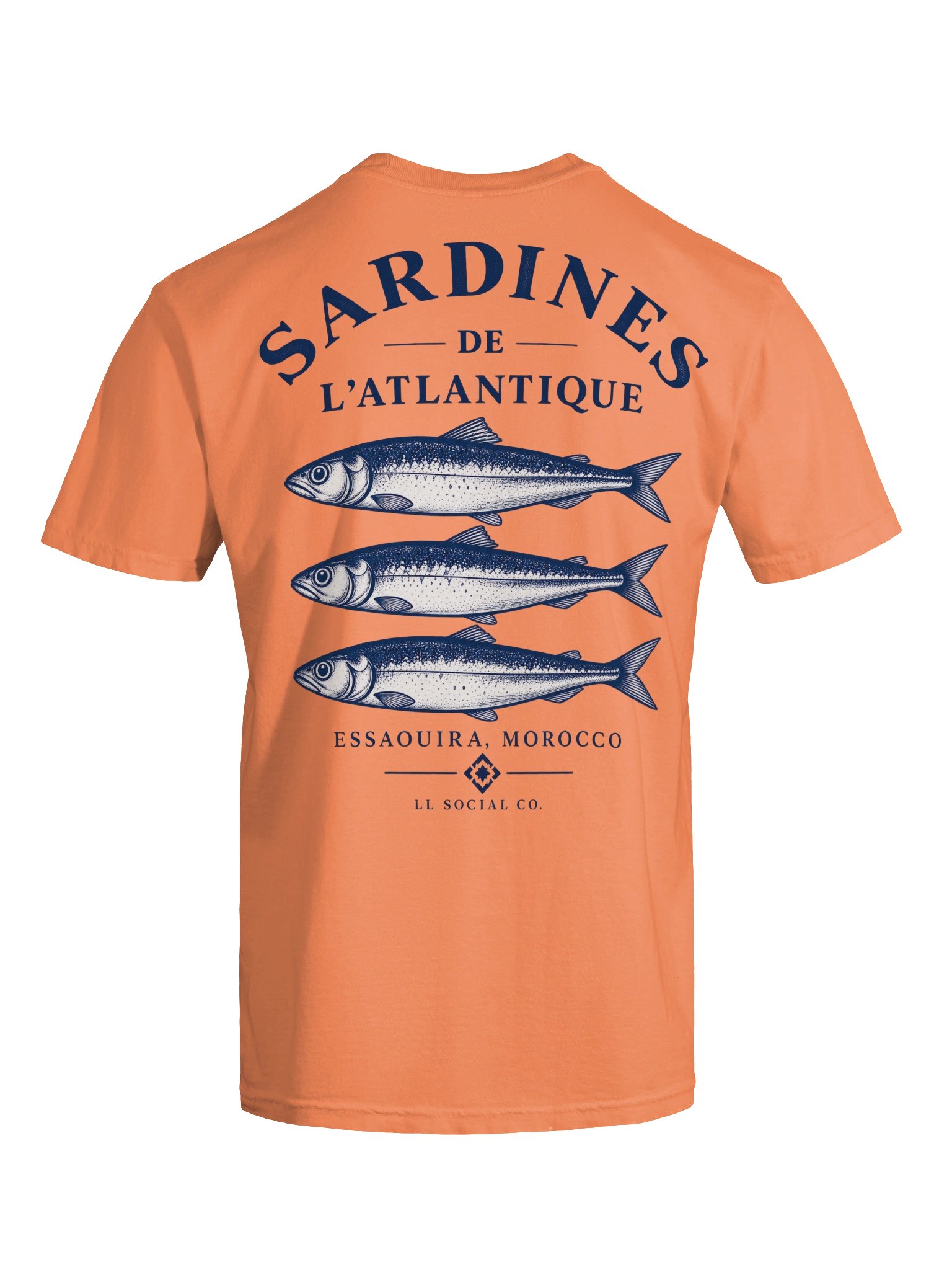 LL Social Co. Sardines de l’ Atlantique Tee — Essaouira product image (7)