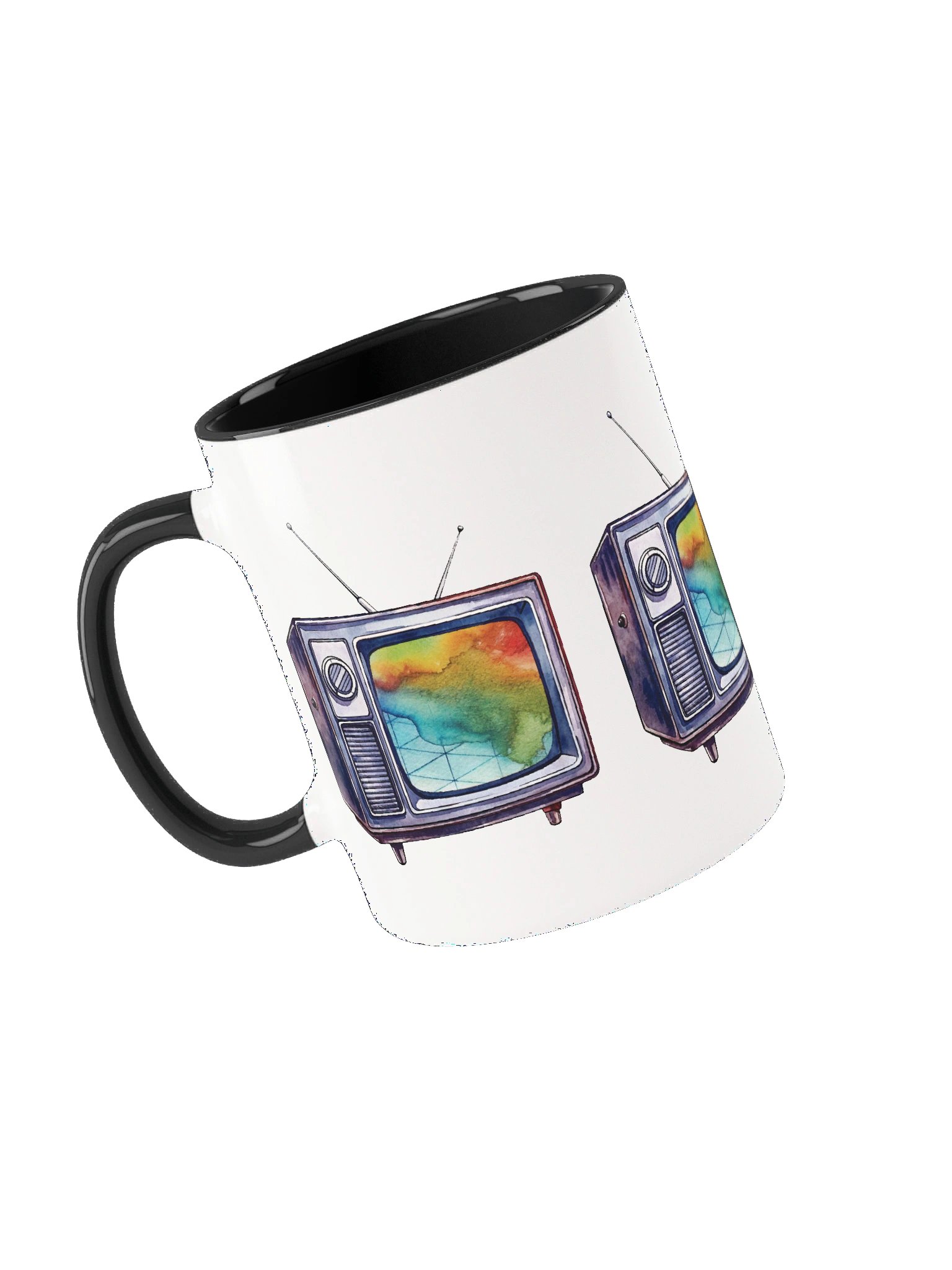 Graynoise Color Grid TV Logo Mug product image (13)
