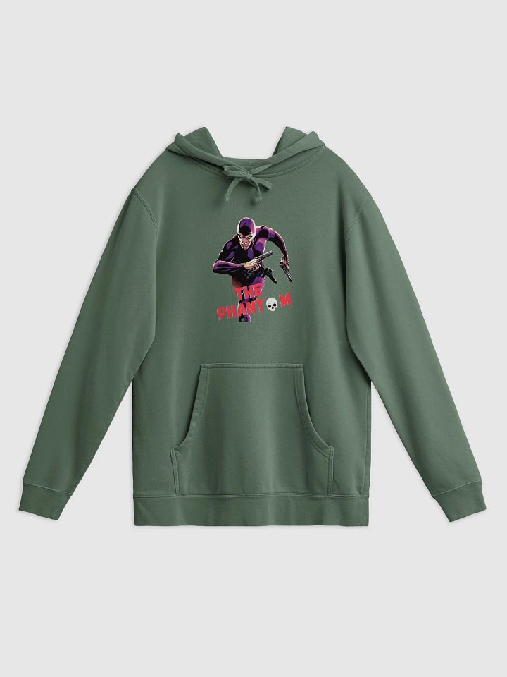 Ghost Who Walks :Independent Trading Co. Pigment Dyed Hoodie product image (8)