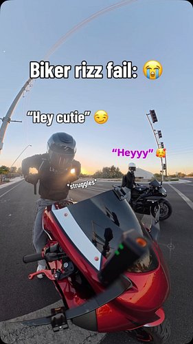 I lost so much aura 💀 do you still think I’m hot? 🥹 @yo_madz_ 
•
•
•
•
•
•
•
•
•
•
•
•
•
•
•
#CoupleGoals #BikerCouple #Motor...