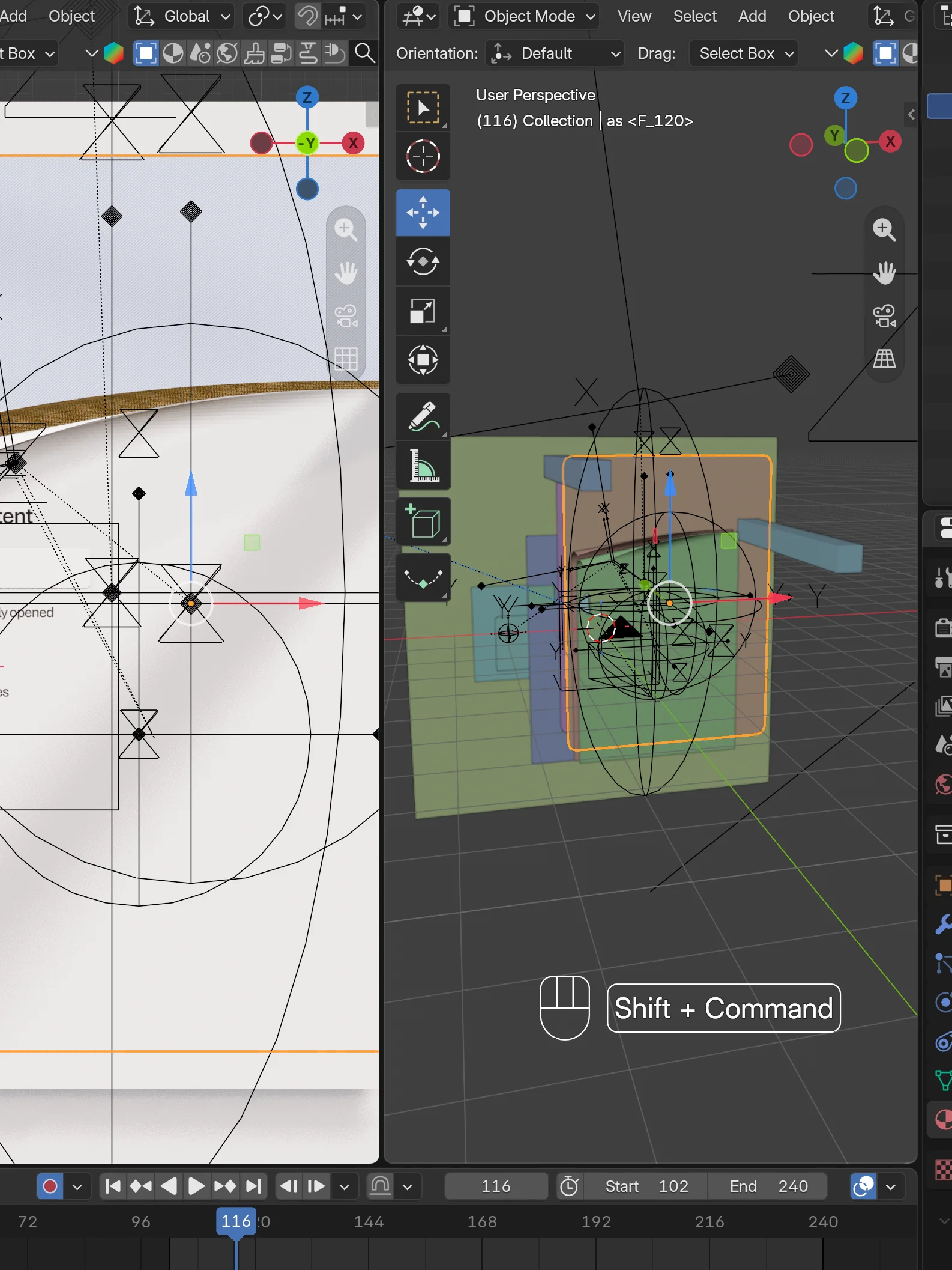 Microsoft Style Side Navigation – .blend [Project File] product image (2)